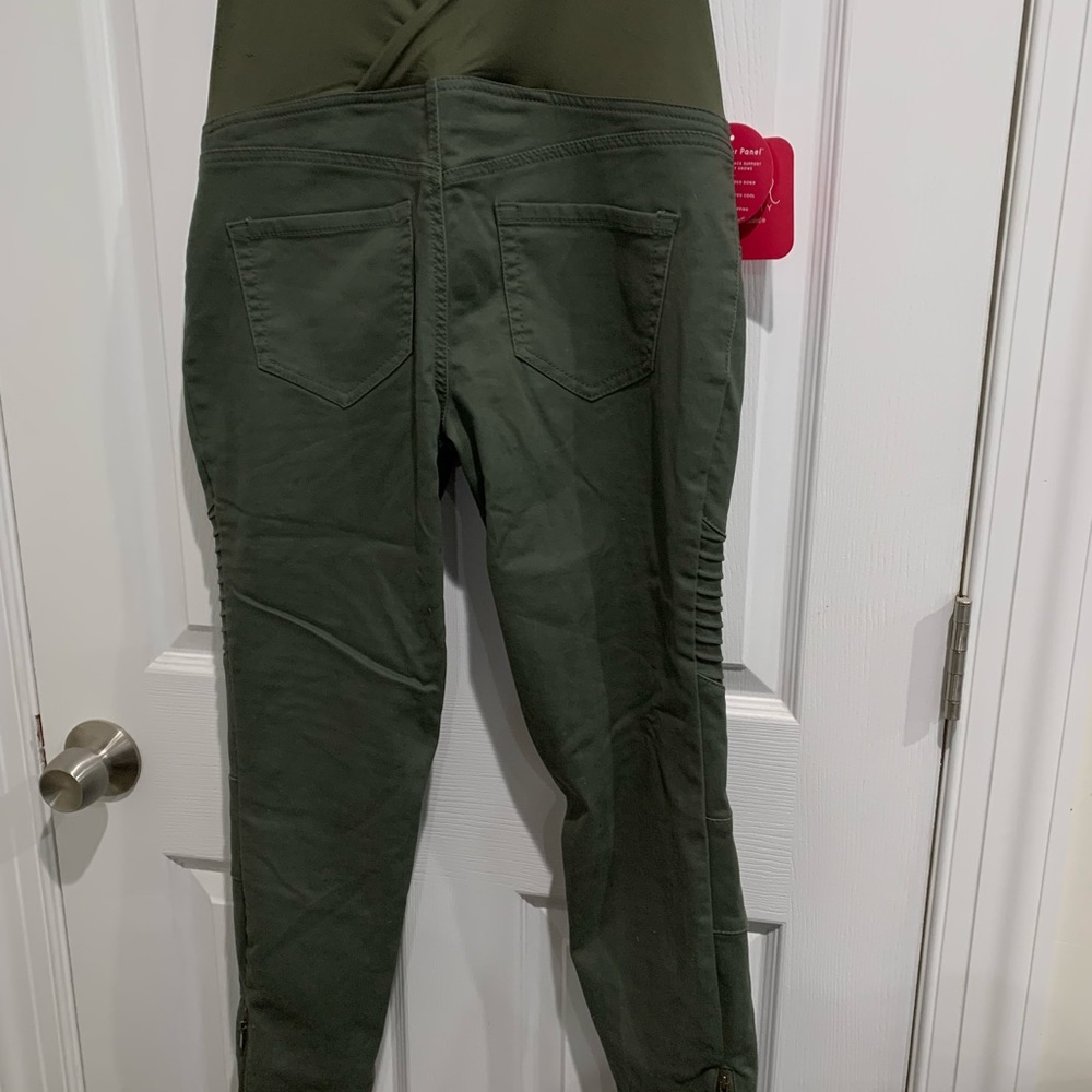 Isabel Maternity Moto Pants